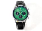 Breitling Navitimer chronometre 1884 43MM in Diameter B01 Movement Green Watch